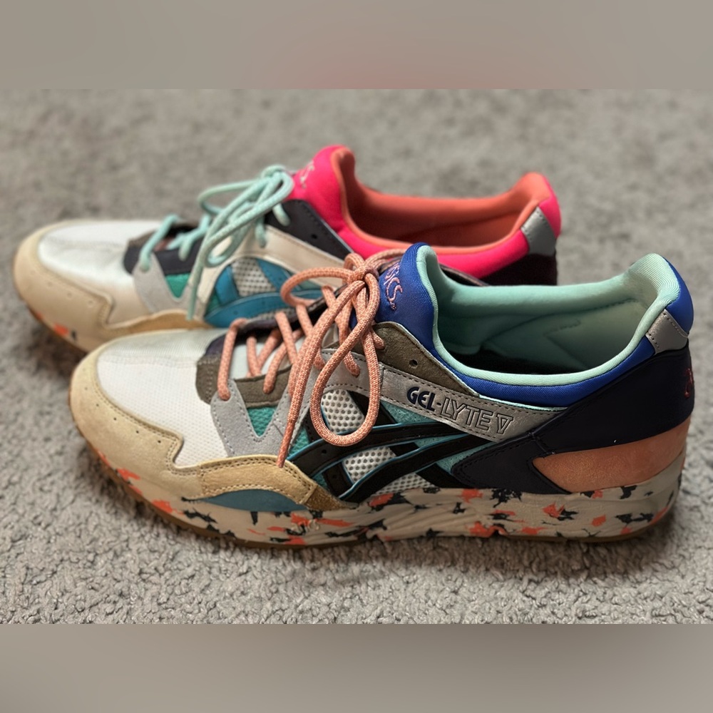 Gel Lyte 5 'RE:MATERIAL - Pink Aqua'